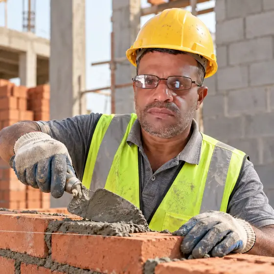 Mohamed Pawas, Founder & Owner of RP Construction, on site