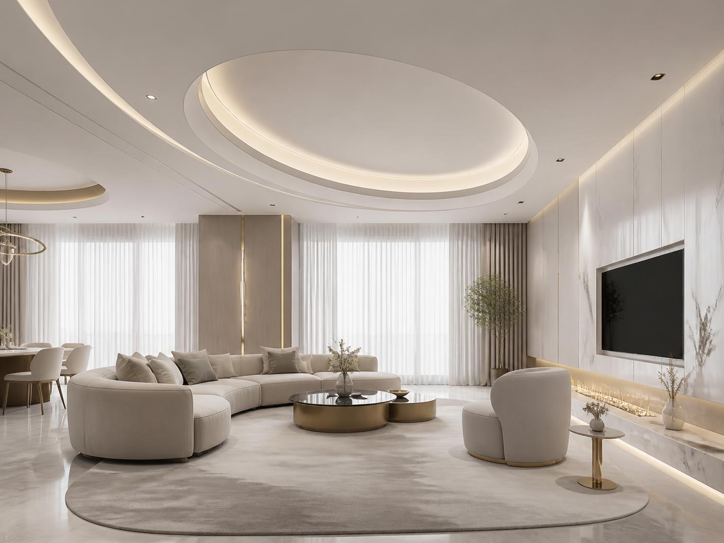 Modern False Ceiling — Ceiling project example
